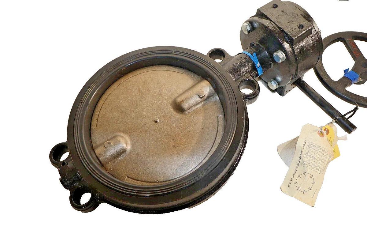 Milwaukee Cast Iron Butterfly Valve MW322E  MW322E AW  10" 10 in  150PSI