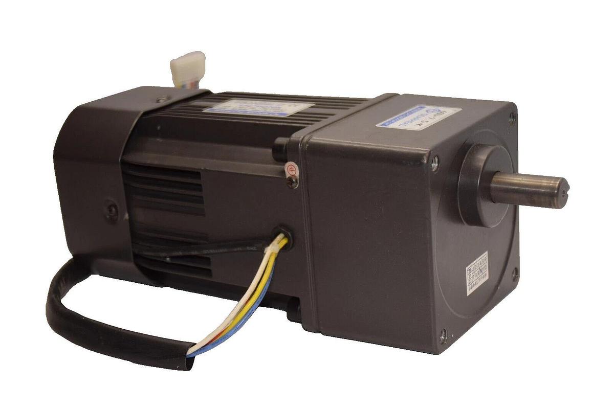 Used LPG 6RK200RGU-CF 200W 220V Speed Regulating Motor w/ Gearbox Reducer 6GU-7.5-K