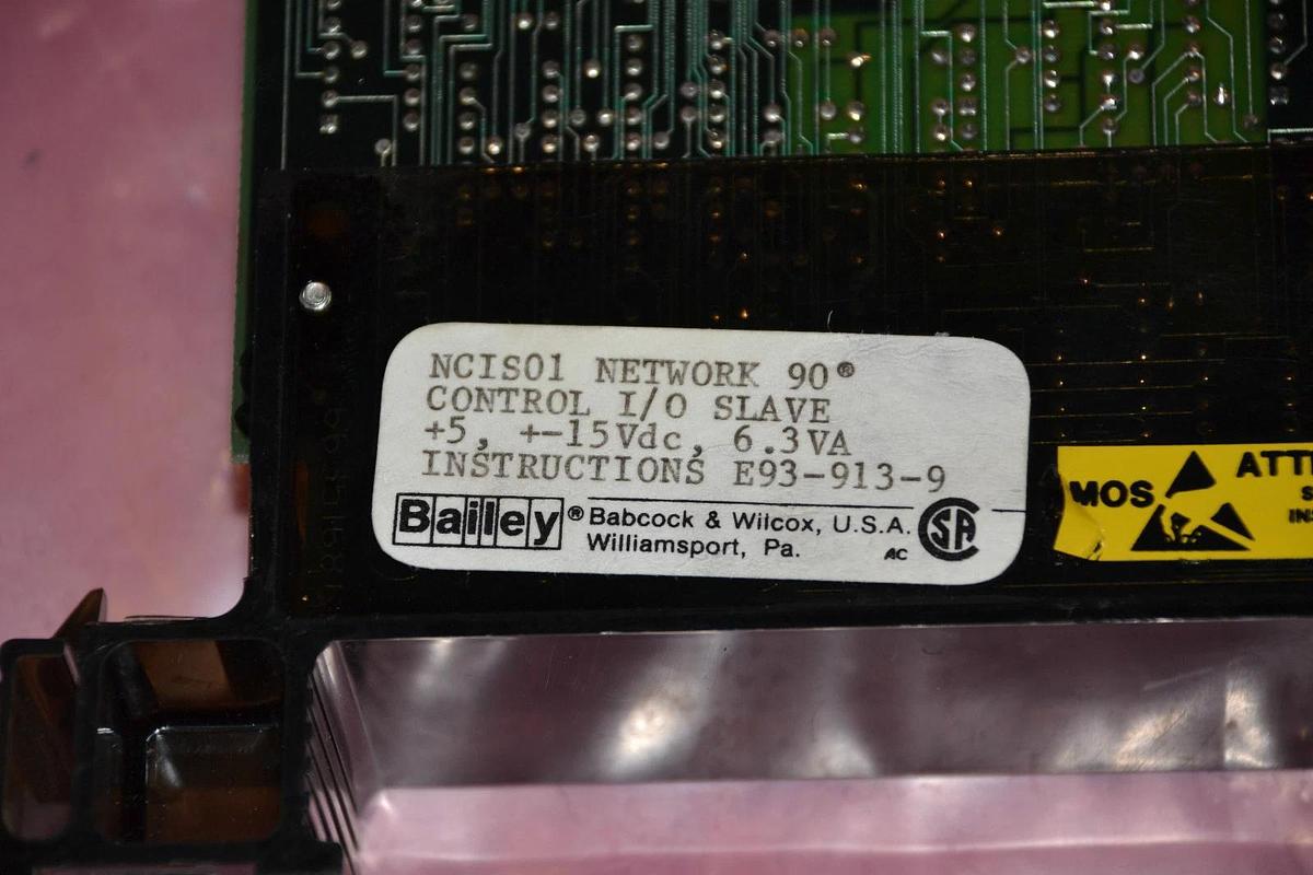 Refurbished BAILEY NETWORK 90 CONTROL I/O SLAVE CIRCUIT BOARD NCIS01 REFURBISHED