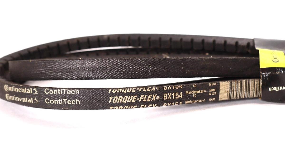 Continental Belt V-Belt BX154 Torque-Flex Matchmaker SC Vbelt USA (New)