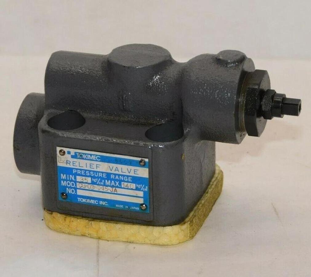 (NEW) TOKIMEC CG-03-C-15-JA CG03C15JA 140kgf/cm² Relief Valve