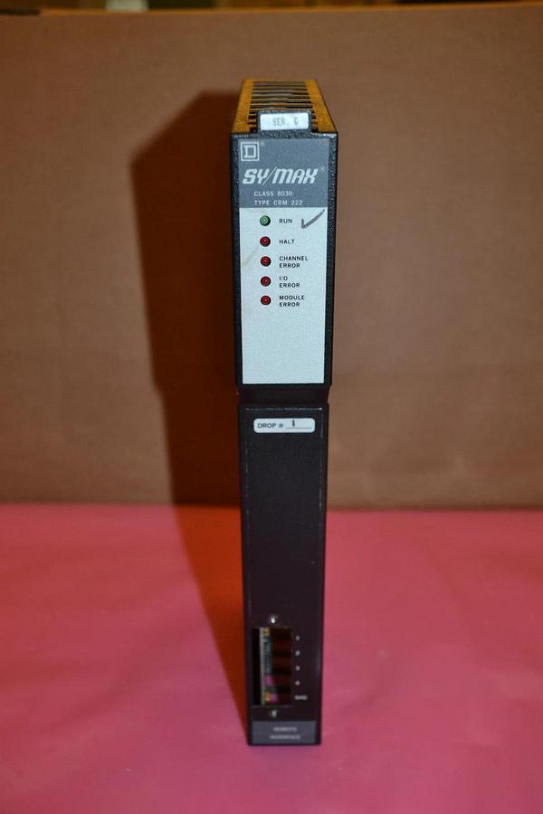 Used SQUARE D SYMAX REMOTE INTERFACE 8030 CRM-222R CRM222R CRM-222 8030CRM222R SER. G
