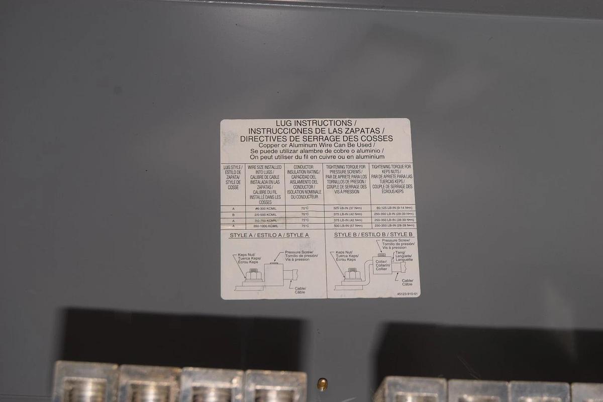 SQUARE D I-Line II Busway Tap Box PTB516GH Ser. 2 3P4W 600v 1600A 1600 Amp (NEW)