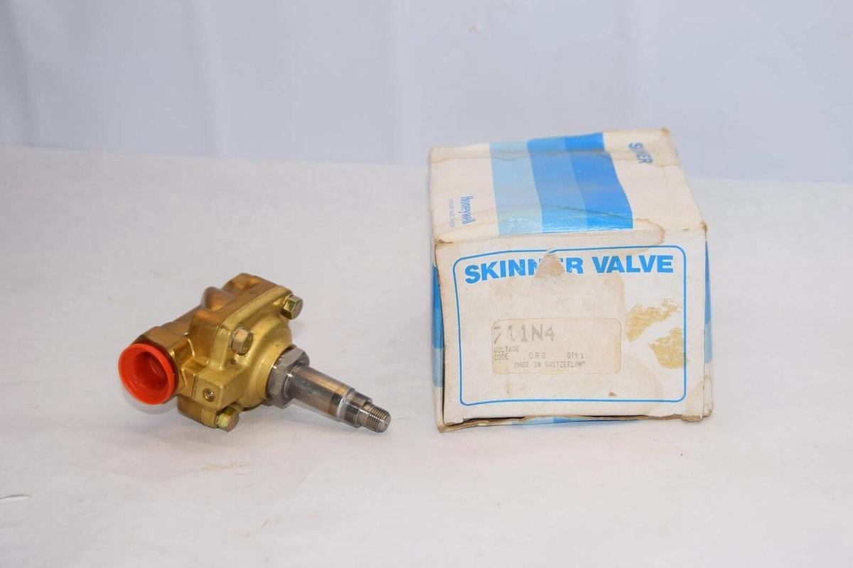 (NEW) HONEYWELL / SKINNER 711N4 9/16 Orifice Valve