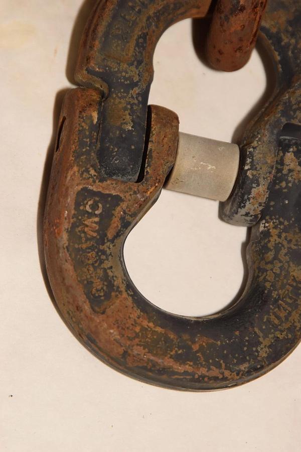 Used 1/2" Crosby Chain Sling 48" CW13-10 U1TK CW 13-10 TSC 7/8 Crosby