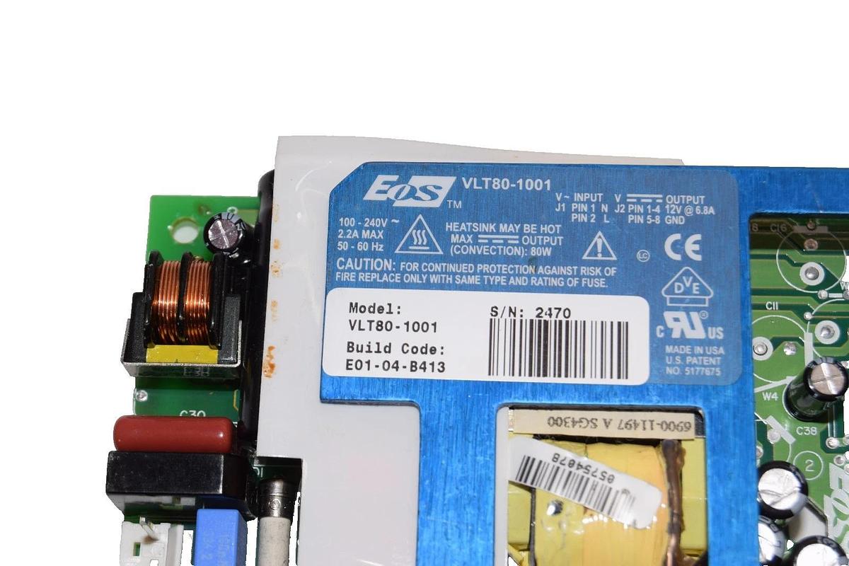 Used EOS VLT80-1001 2.2A , 100-240V Power Supply Module