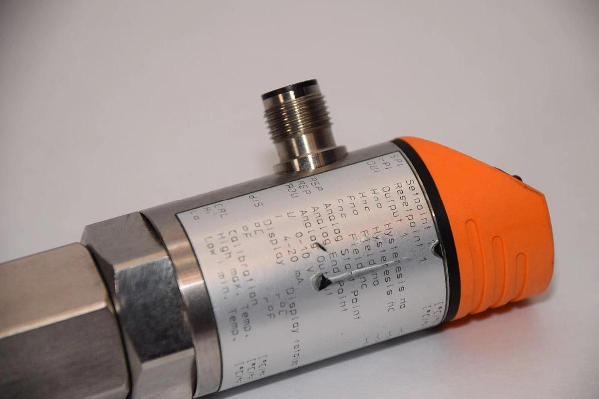 Used IFM EFECTOR TR2430 , D-45127 20-30Vdc 4-20mA Pressure Sensor