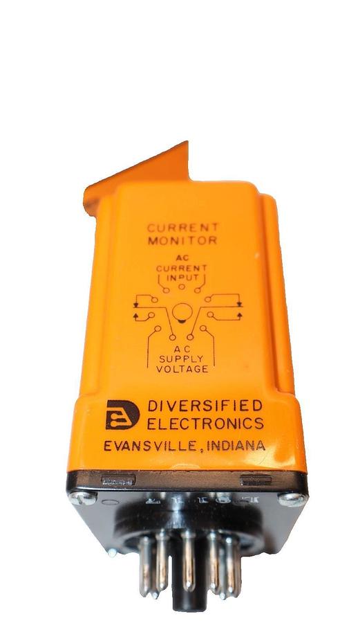 Diversified Electronics Current Relay 120V 10A CMU-120-ASA-1 , CMU120ASA1 (New)