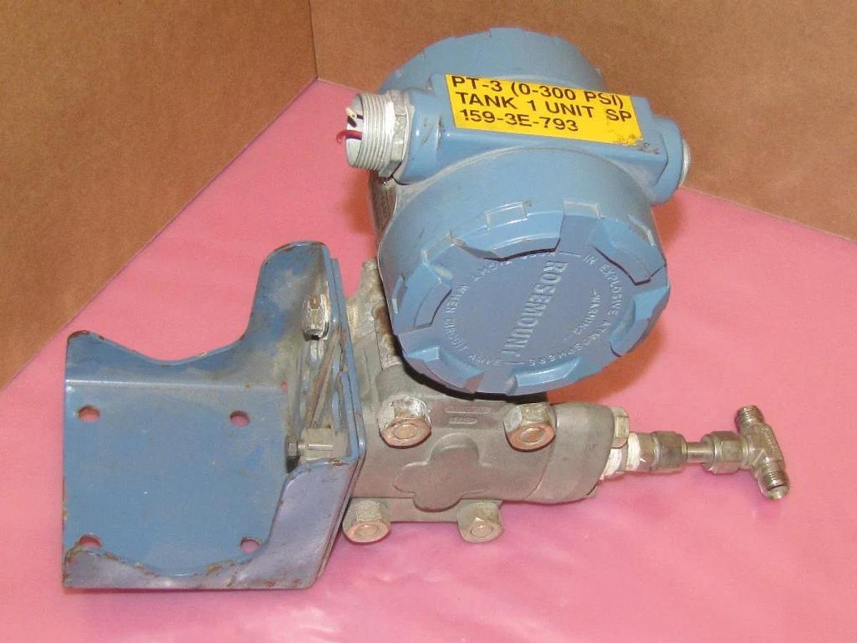 Used ROSEMOUNT 1151 SMART 1151GP7S22B3 45 VDC 300 PSI