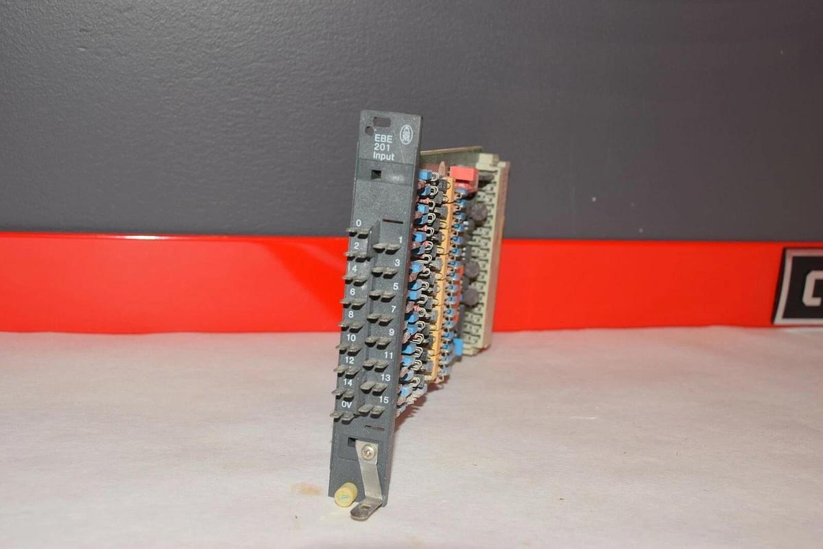 Used KLOCKNER-MOELLER EBE201 INPUT MODULE CARD