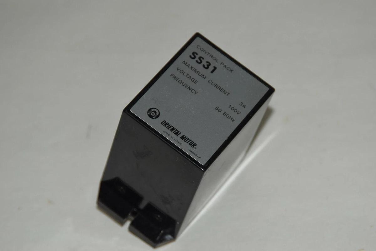 Used ORIENTAL MOTOR SS31 3A 100V 50/60Hz Control Pack