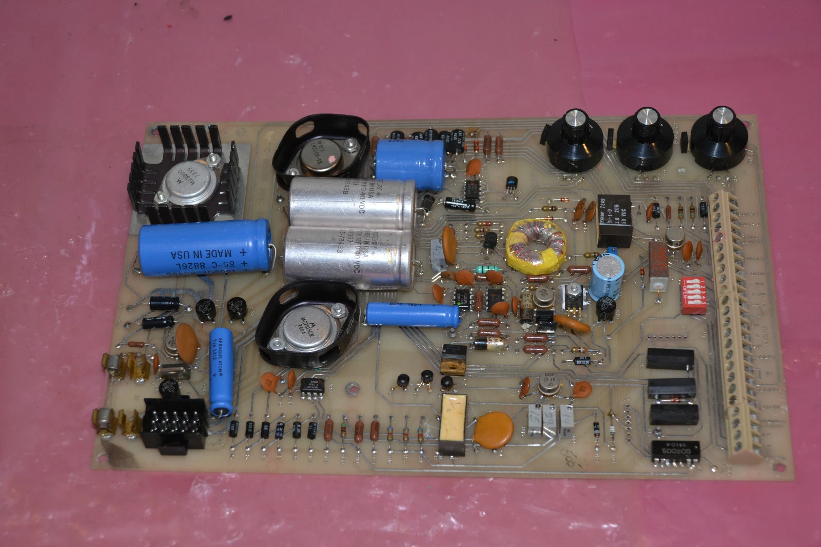 Used T C TC CIRCUIT BOARD CARD 640324 U 640324U