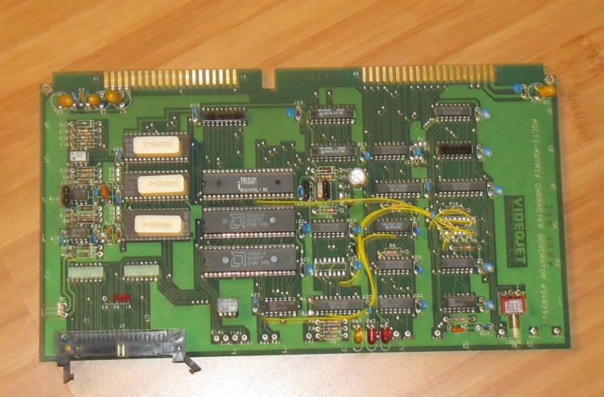 Used Videojet Technologies 348294-L 348294L Multi Matrix