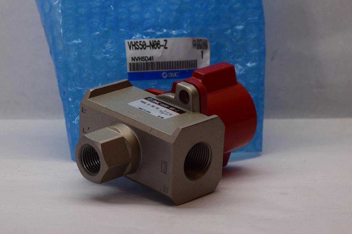 (NEW) SMC VHS50-N06-Z , VHS50N06Z 15-150psi Lockout Hand Valve