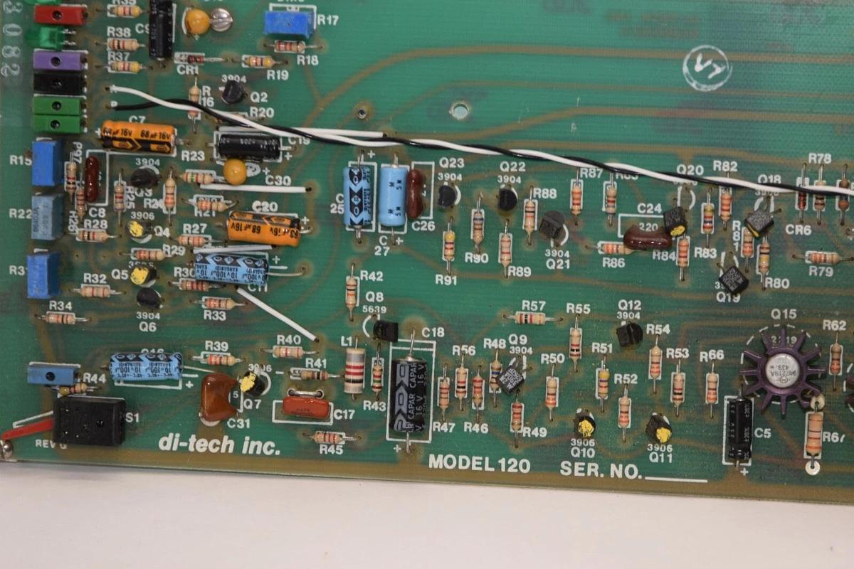 Used DI-TECH INC. Model 120 120EVDA Board
