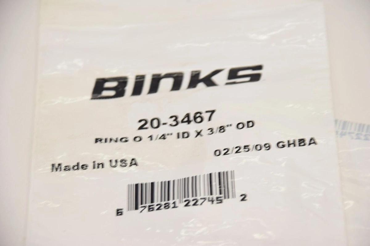 (NEW - Lot of 2) BINKS 20-3467 , 203467 O-Ring