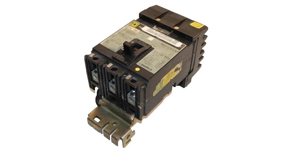 Used Square D 90A 90 Amp Circuit Breaker C340901037