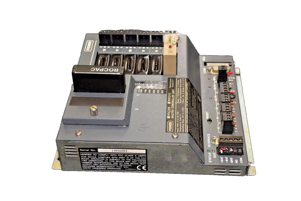 Used FISHER ROSEMOUNT ROC-312, ROCPAC W20151X0022, Master Controller Remote Operating