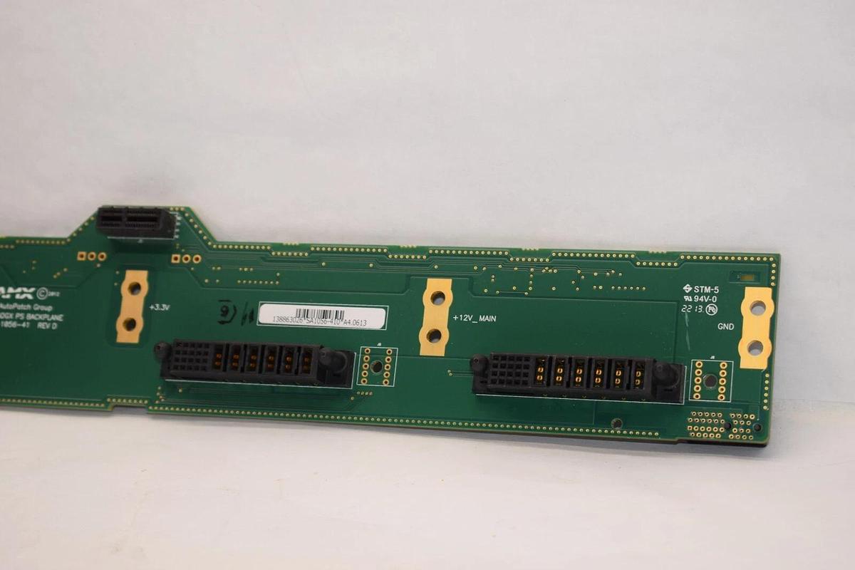 Used AMX 50-1056-41 Rev D AutoPatch Group EPICADGX PS Backplane Board Card