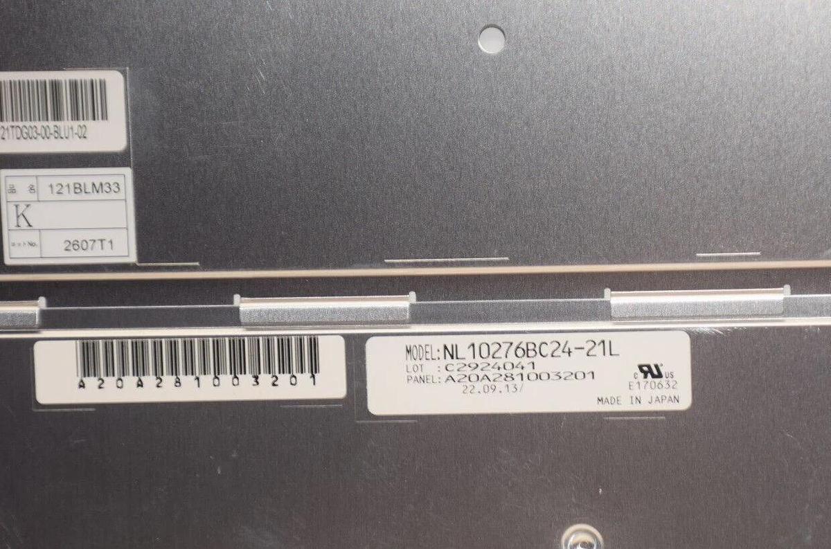 12.1" inch LCD Screen Display NL10276BC24-21L NL10276BC2421L A20A281003201 (NEW)
