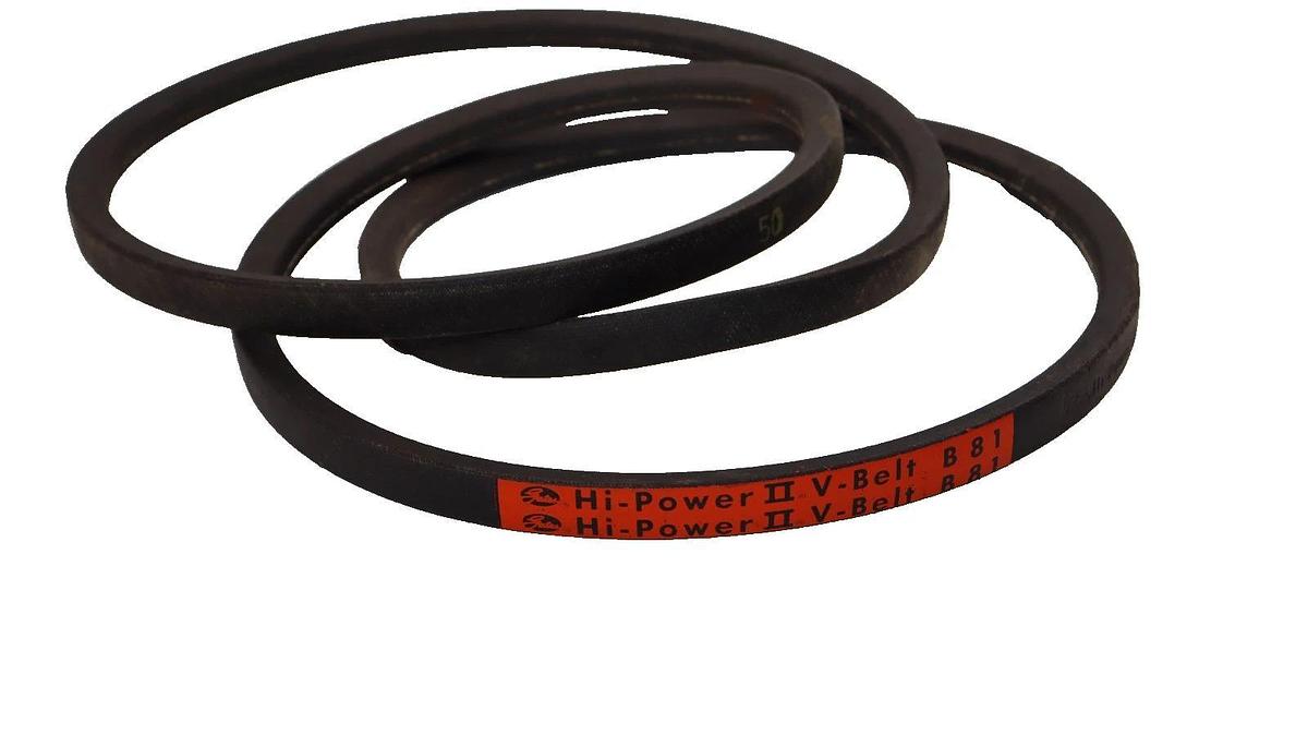 Gates V-Belt Belt B81 Hi-Power II V-Belt B-81 B 81 (New)