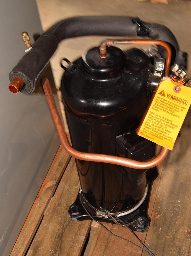 Used Copeland Emerson Scroll Compressor ZRD61KCE-TFD-261 3ph 380-420v 406v