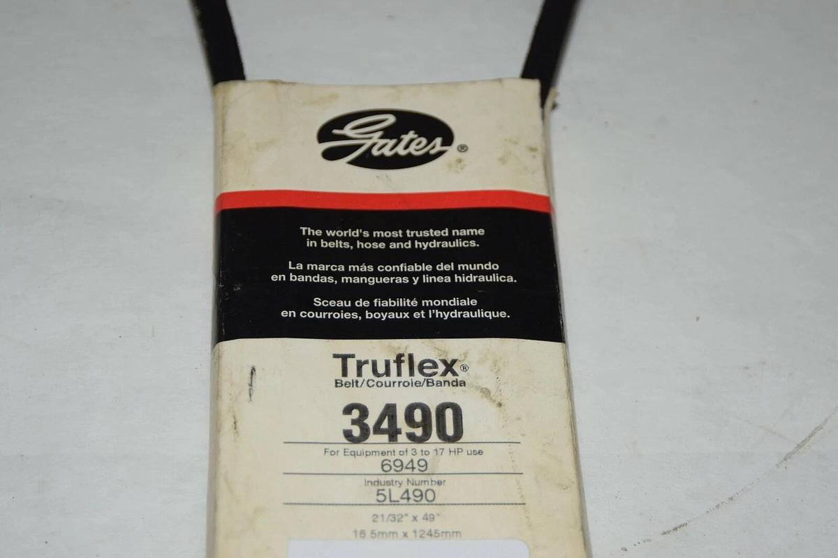 (New) Gates Truflex 3490 V Belt Vbelt V-Belt