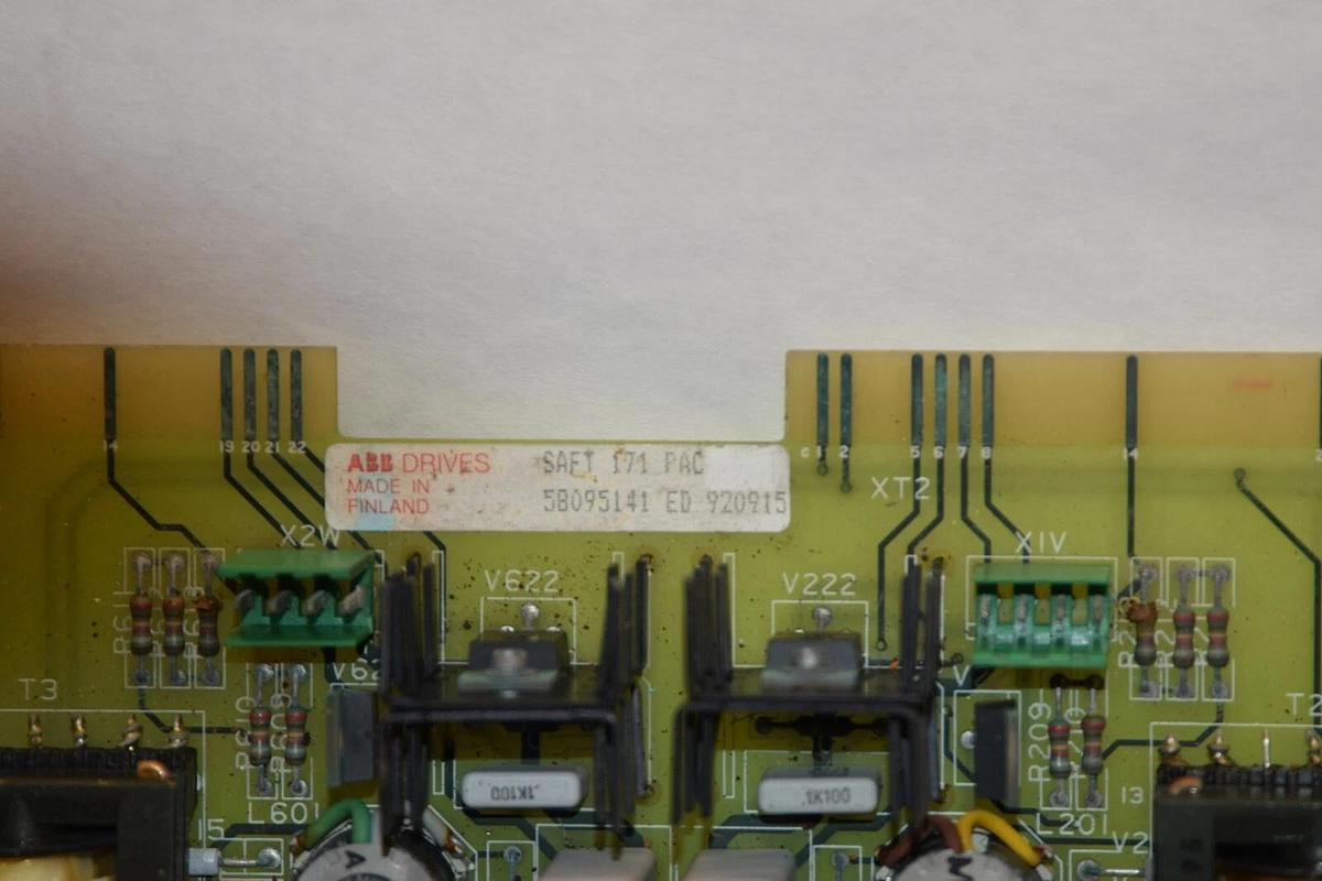 Used ABB STROMBERG  AMPLIFIER BOARD SAFT171PAC 58095141  SAFT 171 PAC   SAFT-171-PAC