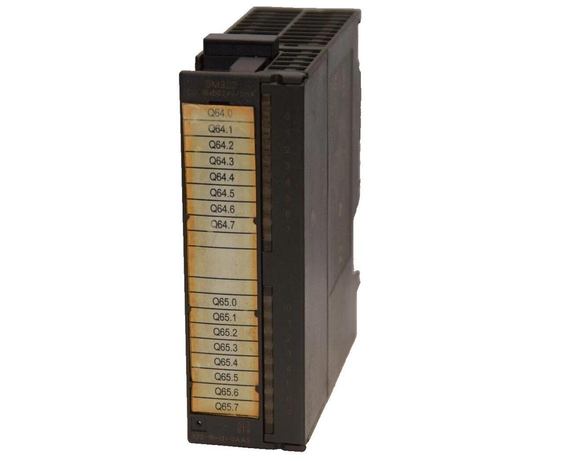 Used SIEMENS 6ES7 322-1BH01-0AA0 SM322 16xDC24V/0.5A Output Module