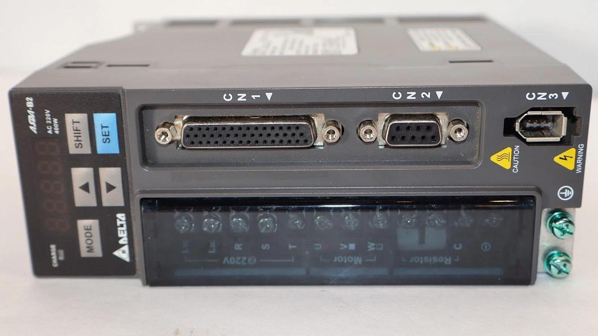 Used DELTA Servo Drive ASD-B2-0421-B 400w 400 Watt ASDB20421B 230v In 110v out