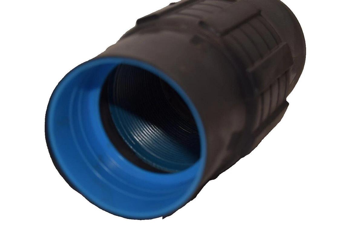 2" 2 inch PVC Coated Conduit Body Straight Fitting Coupling (NEW)