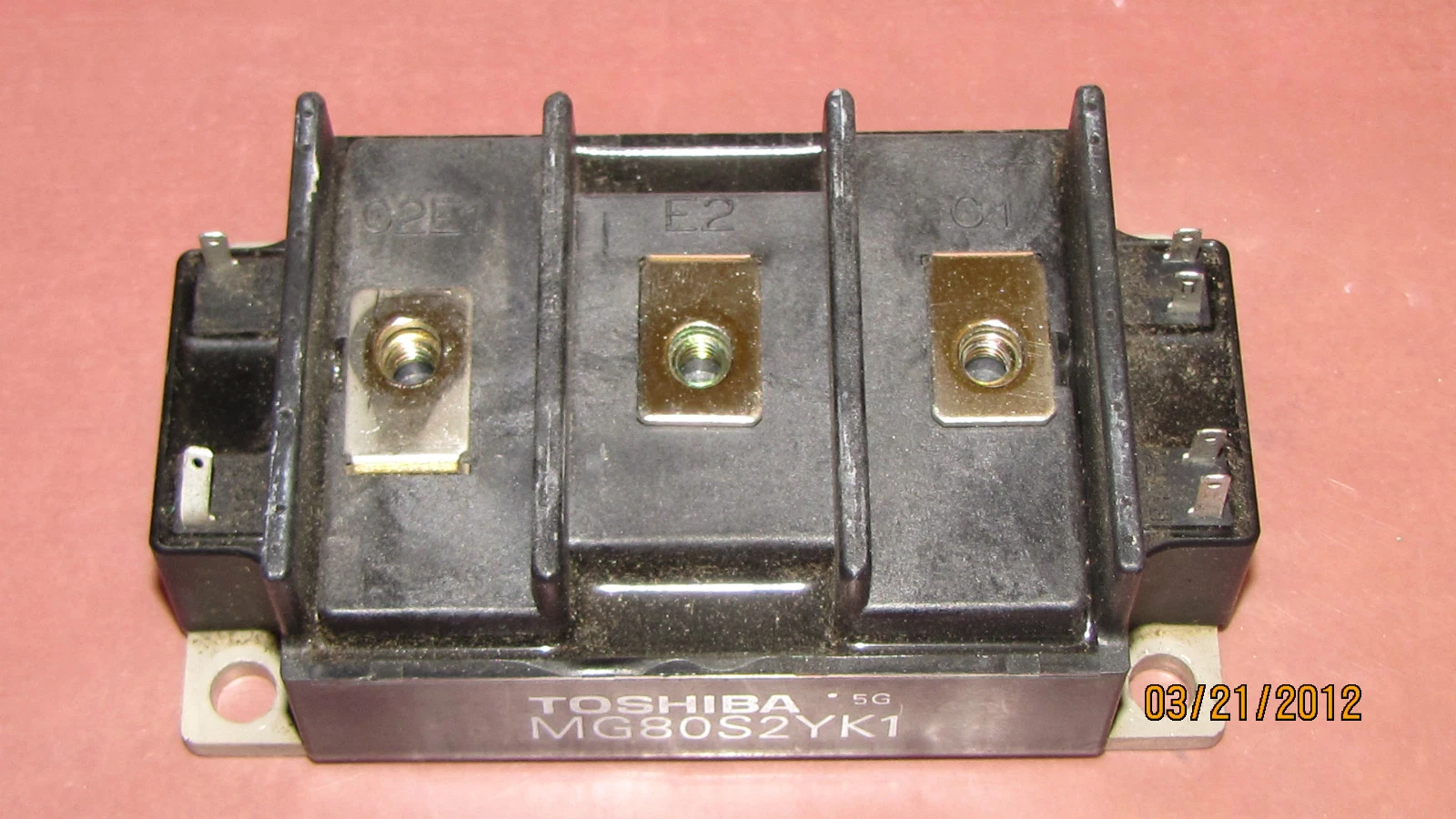 Used TOSHIBA POWER DISTRIBUTION MODULE MG80S2YK1