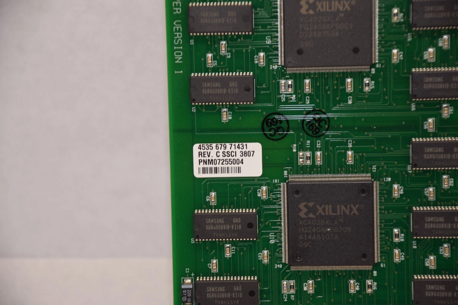 Used PHILIPS PCB-CRB-REV1 4535 679 01291 453567901291 PNM07180025 Circuit Board