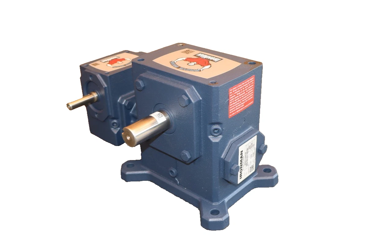 IRONMAN GROVE GEAR Box Double Reduction Speed Reducer GRG-DU-821-100D6 100:1 NEW