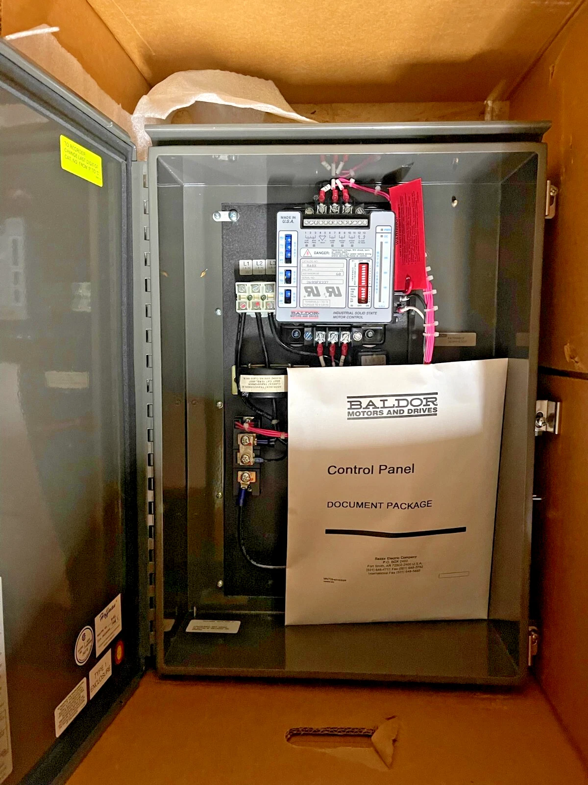 BALDOR MA8X Solid State Starter MA7-080-CC 3 PHASE MA7080CF GE MC SELA 100A NEW