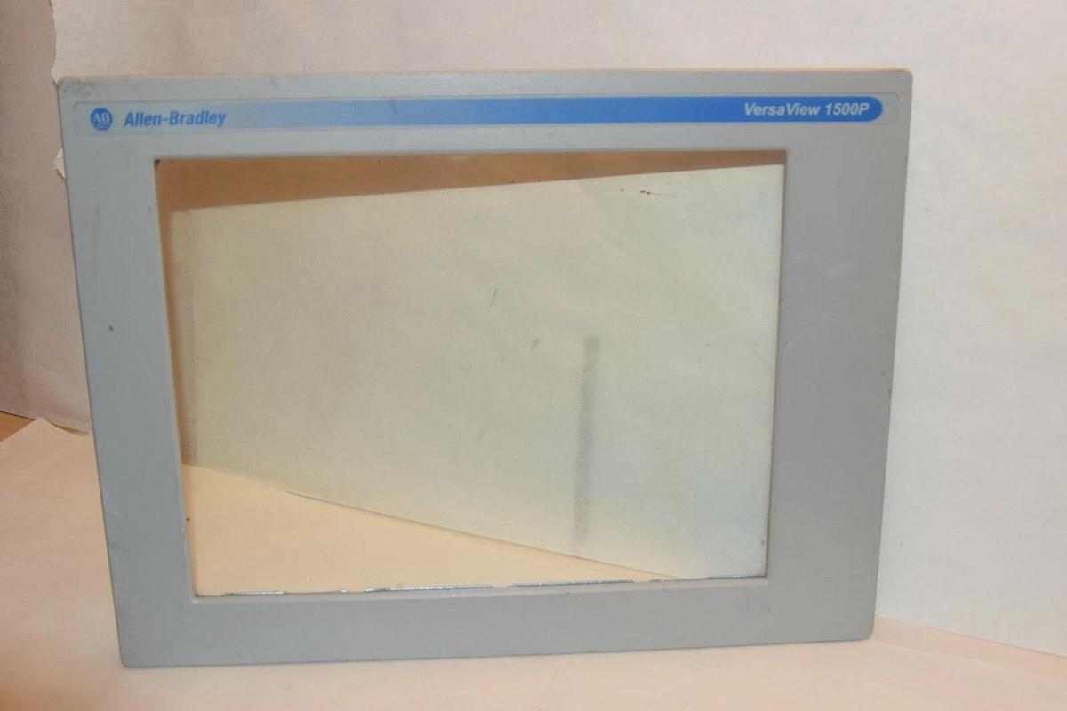 Used ALLEN BRADLEY VersaView 1500P Glass Front Cover 15" Non-Touch Screen