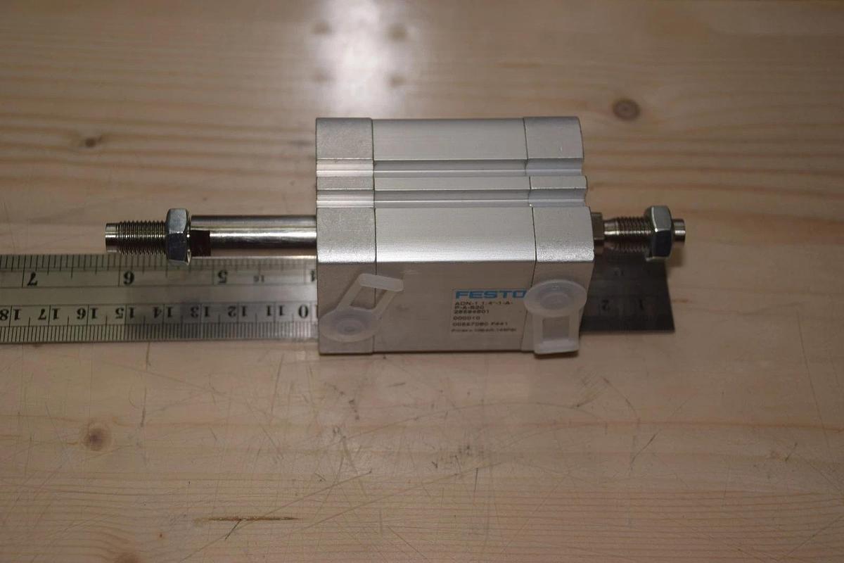 FESTO ADN-1 1/4-1-A-P-A-S20 10 BAR 145psi PNEUMATIC CYLINDER NEW