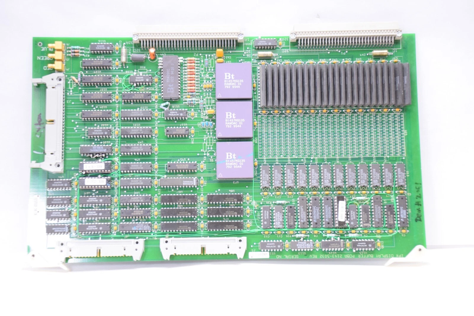 Used ADAC LABS 2143-5032 21435032 IPX Display Buffer PCBA Circuit Board Card