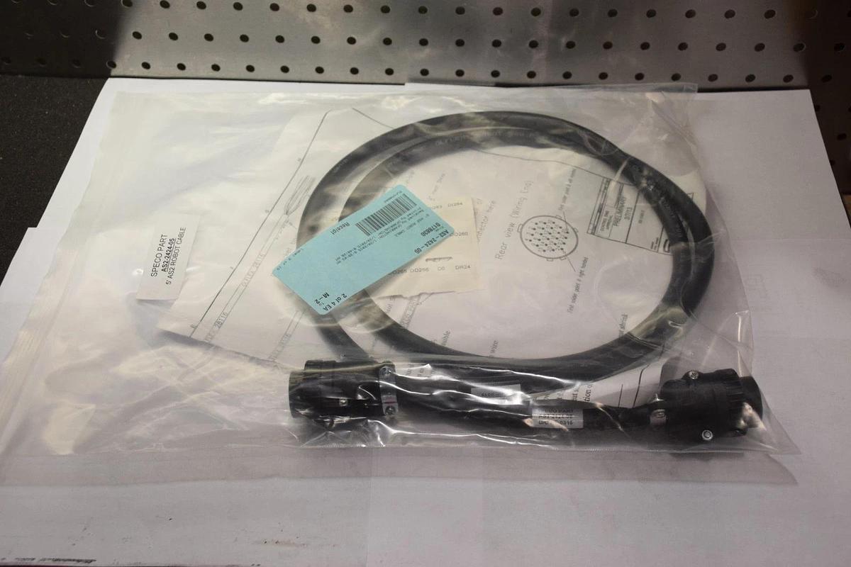 SPECO AS2-2424-05 AS2-2424-05 5' AS2 ROBOT CABLE NEW