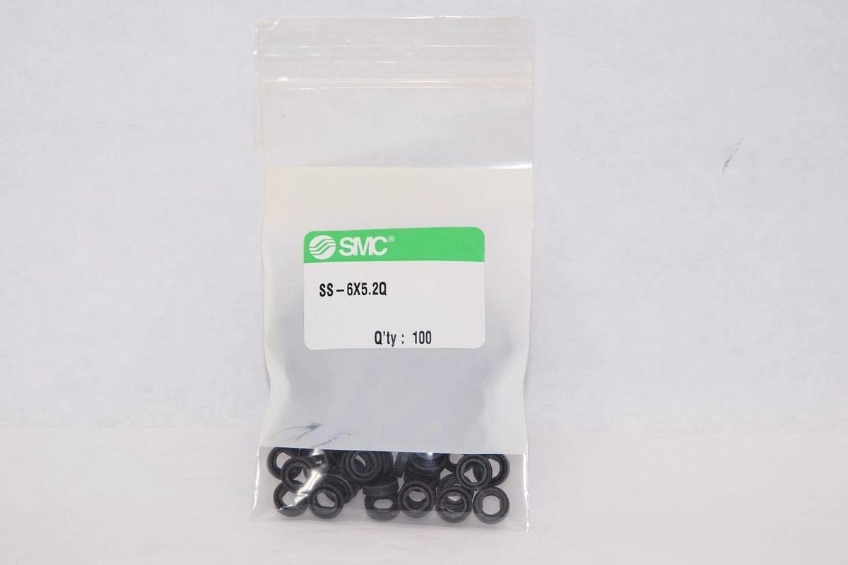 (NEW - Lot of 100) SMC SS-6X5.2Q SS6X5.2Q SEAL FOR NON-ROTATING CQ2K*12