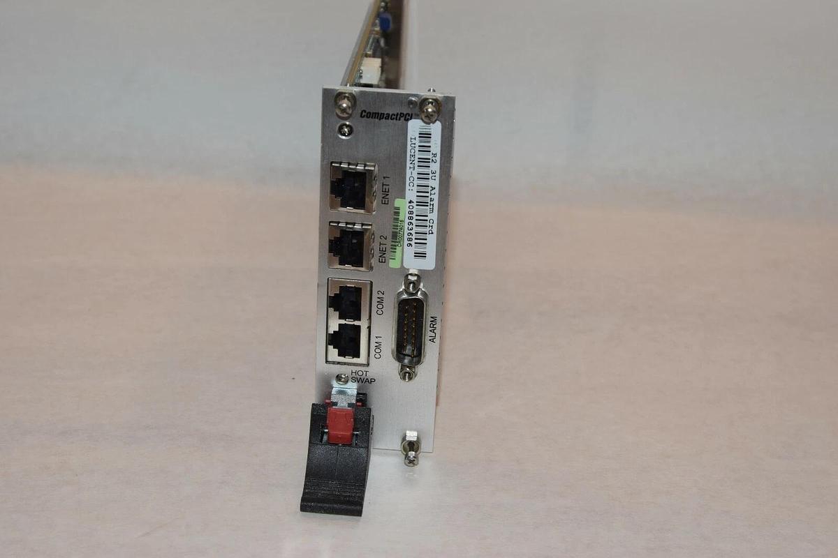 Used Lucent CC 408863686 Compact PCI R2 3U Alarm Card 530-3116-01 FRU Sun 501-6123-13