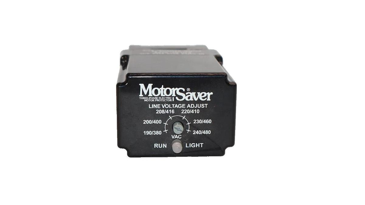 Used SymCom 201-A  201A 201 8-Pin Plug-In Motor Saver Line Voltage Adjust