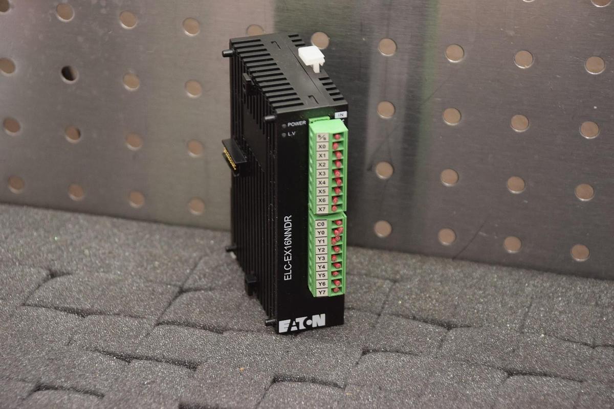 Used Eaton ELC-EX16NNDR-2 Digital Output Module 1.5A 250Vac 24Vdc ELC-EX16NNDR