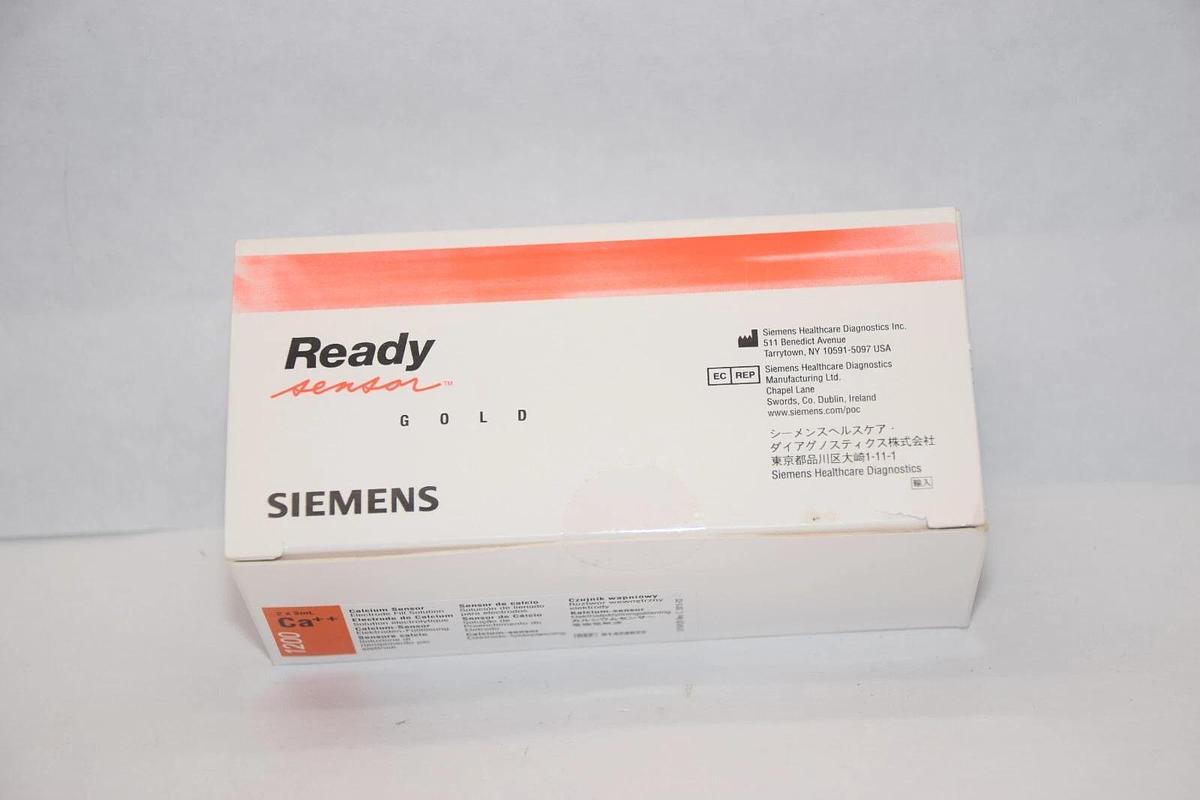 (NEW - 2x3ml) SIEMENS 1200 Ca++ Calcium Sensor Electrode Fill Solution