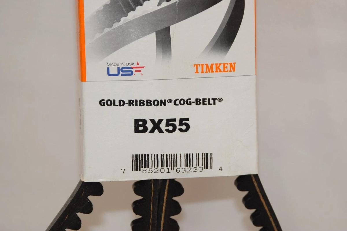 (NEW) CARLISLE BX55 Gold-Ribbon Cog-Belt