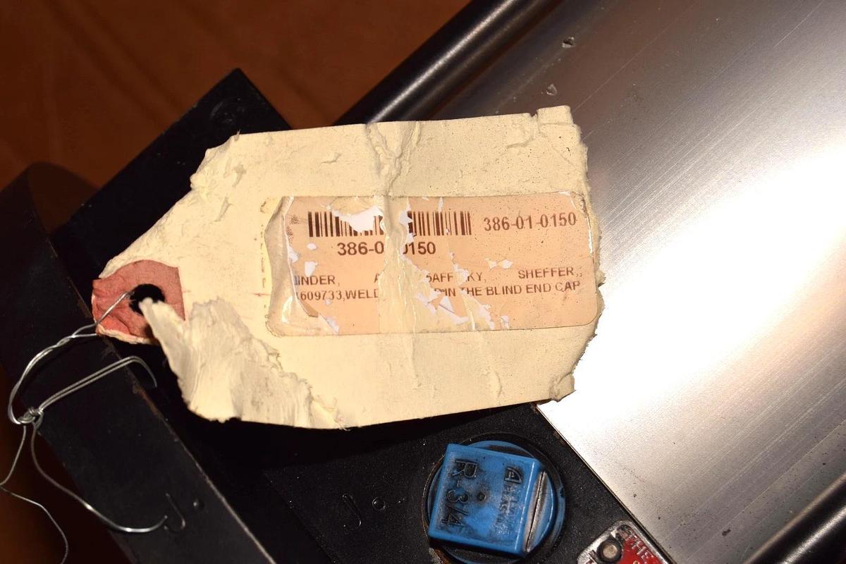 (NEW) THE SHEFFER CORP. 6AFF12.00KY , 6AFF 12.00 KY Pneumatic Cylinder