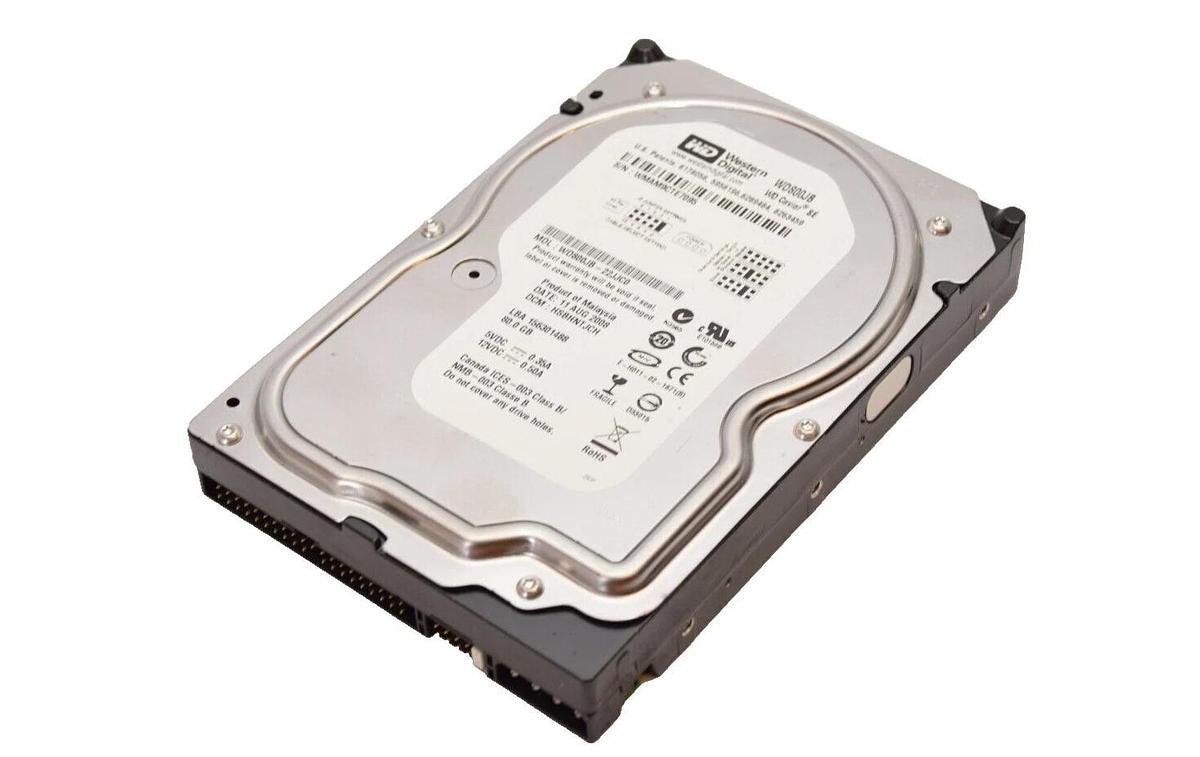 Used WESTERN DIGITAL WD800JB WD800JB-22JJC0 80GB WD Caviar SE Hard Drive