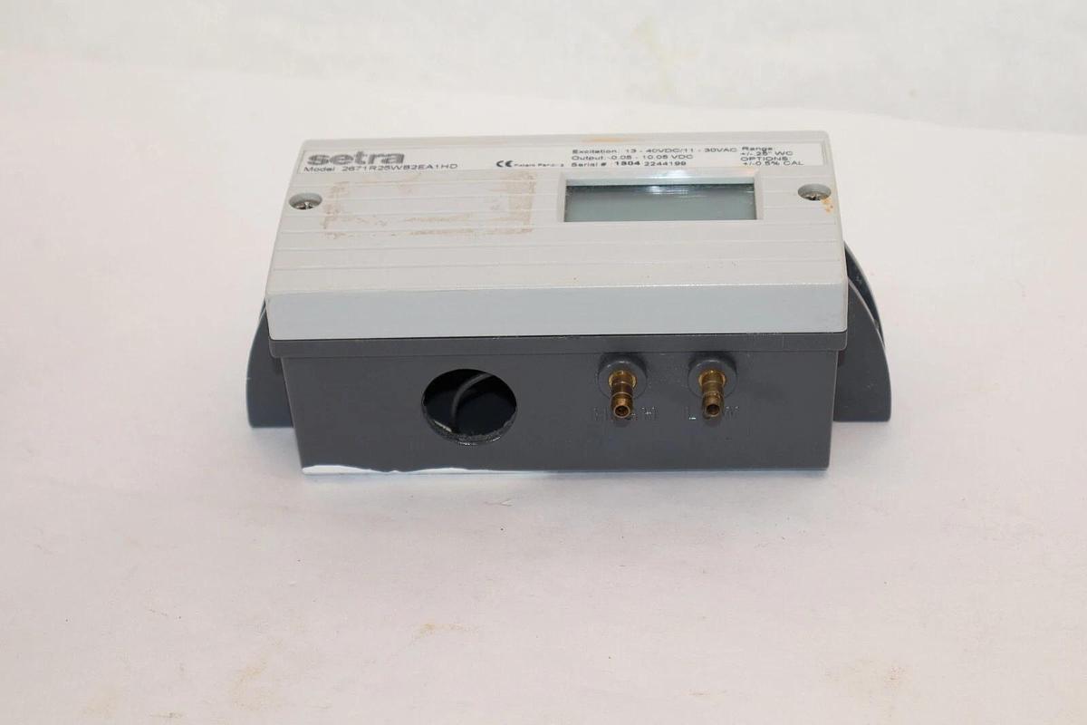 Used SETRA 2671R25WB2EA1HD 0.05-10.05Vdc Pressure Transducer Sensor