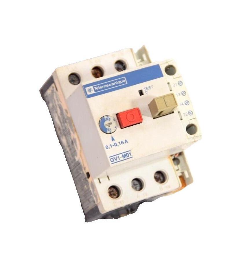 Used TELEMECANIQUE GV1-M01 GV1M01 0.1-0.16A Motor Starter