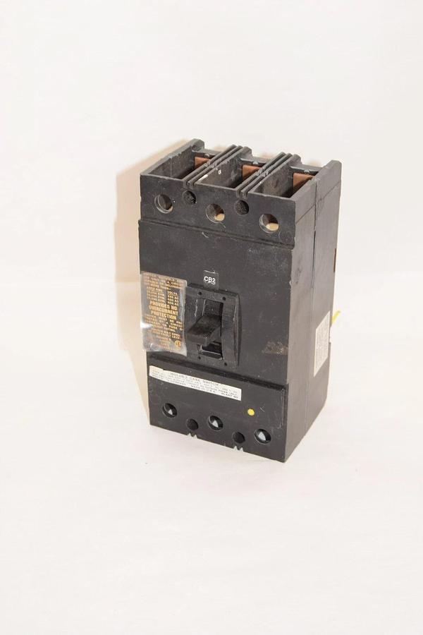 Used SQUARE D KAL36250 600V 250A 250 Amp Under Voltage Trip 24Vdc KAL Series Breaker